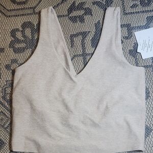Women's Cream Sleeveless Top Beyond Yoga